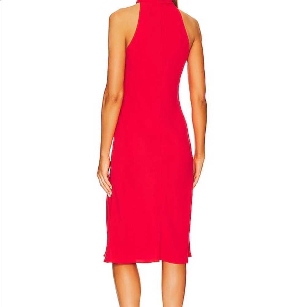 Stanford Dress in Crimson - Picture 4 of 4